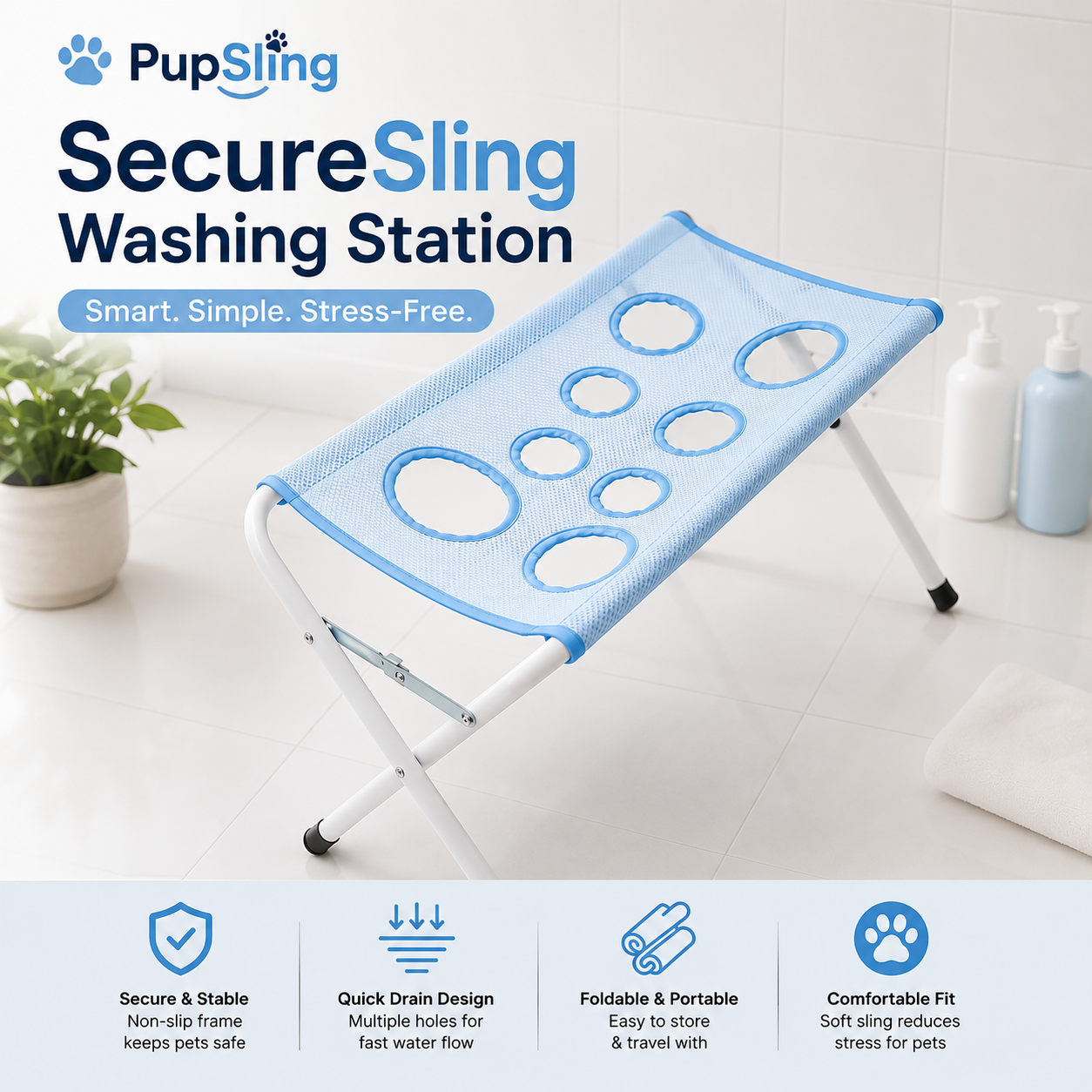 PupSling SecureSling Washing Station