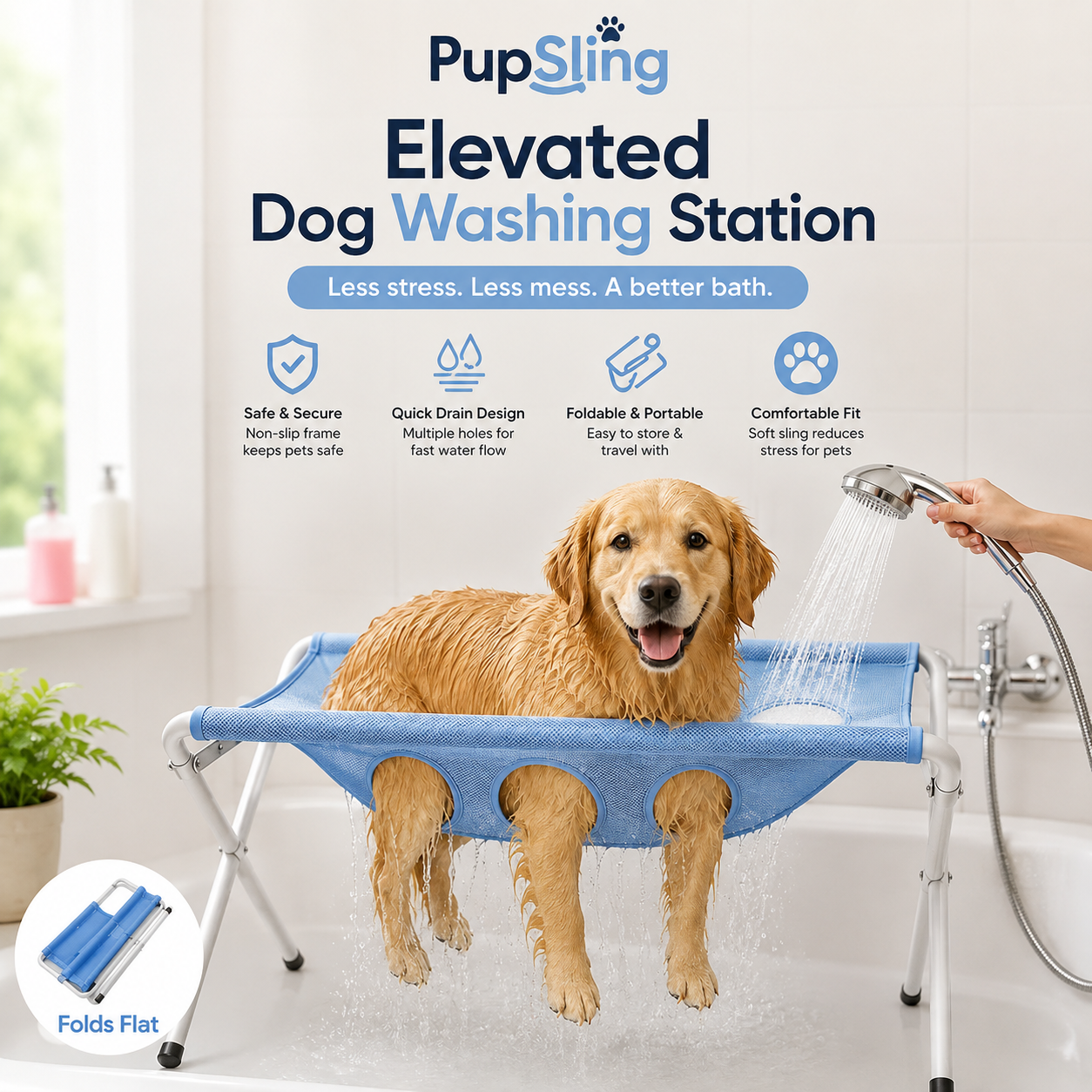 PupSling SecureSling Washing Station